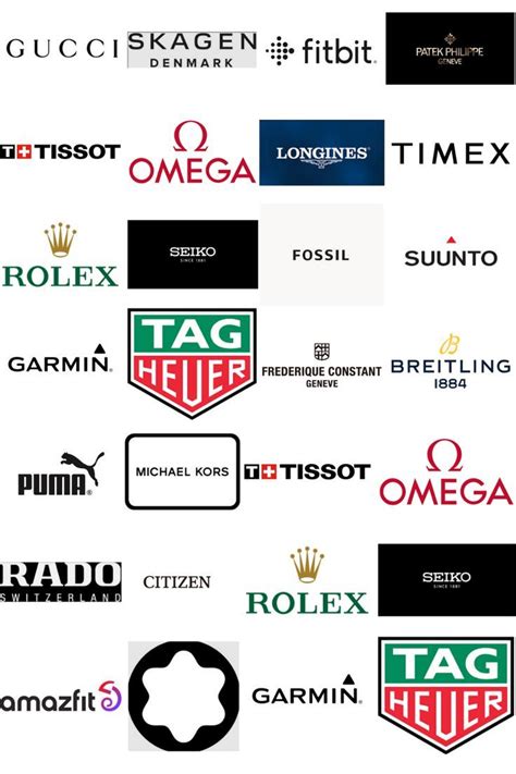 logo of watch brands|symbol watch brands logos.